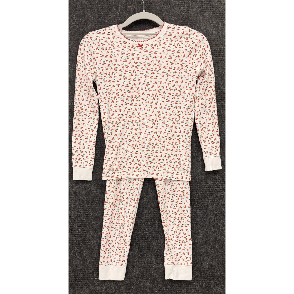 Petite Plume Snug Fit Cherry Pajama Set Size 12 EUC - Picture 2 of 11